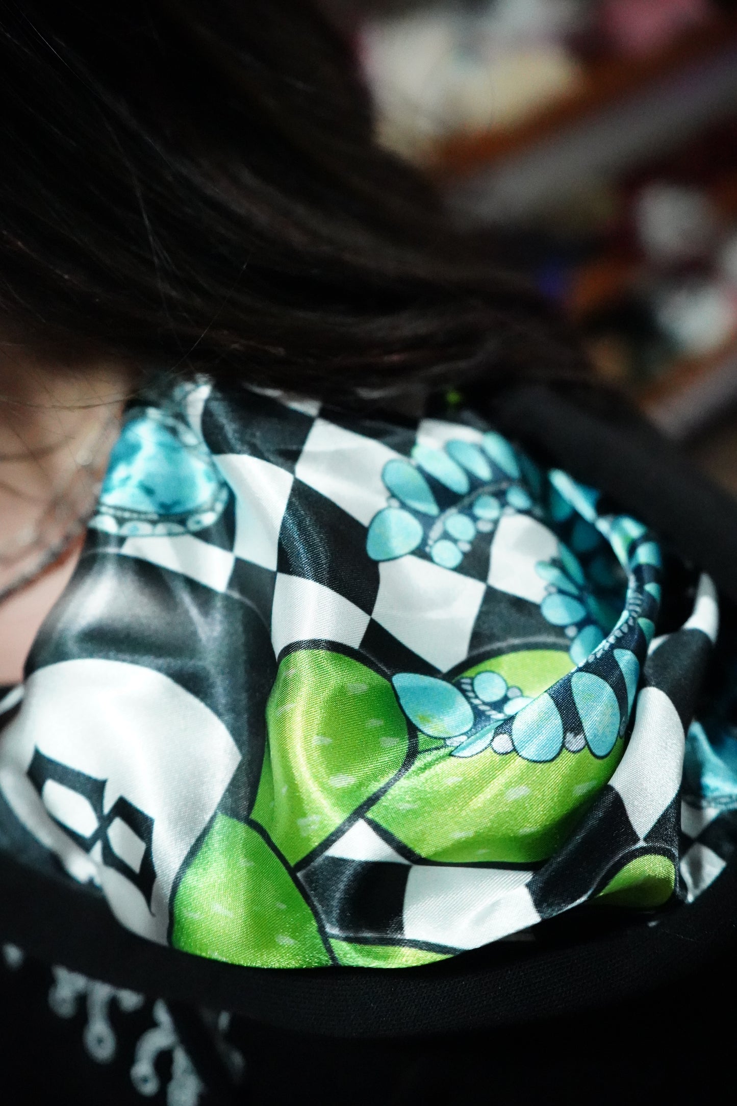 Daisy Spade 1/4 Zip Satin Lined Hooded Pullovers