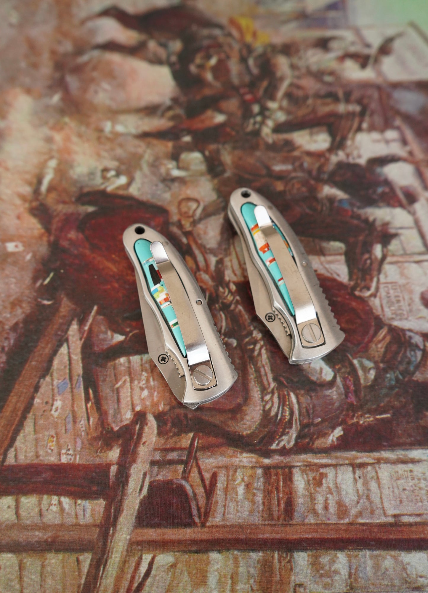 Turquoise Knives