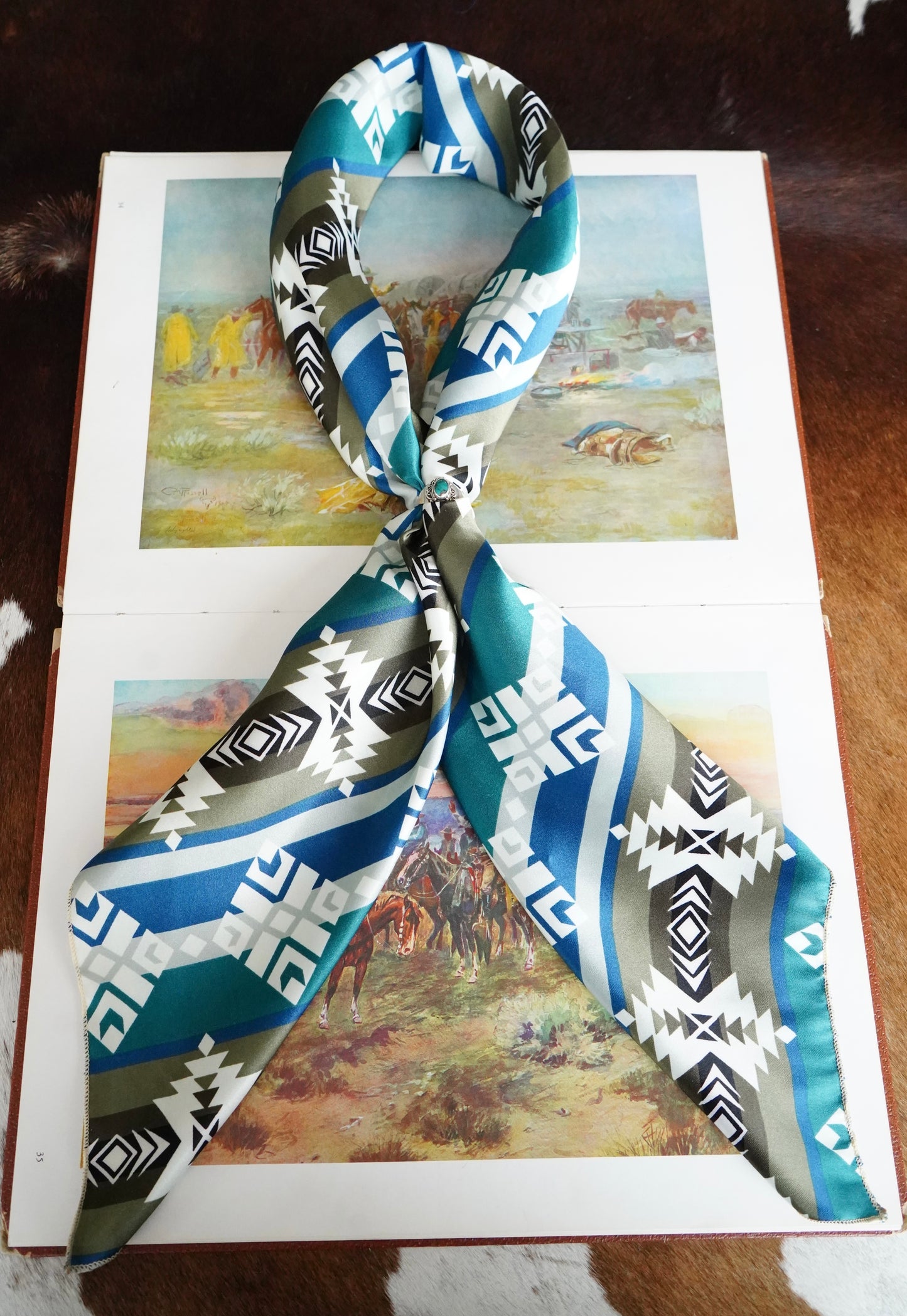 Striped Navajo Aztec DS Wild Rag