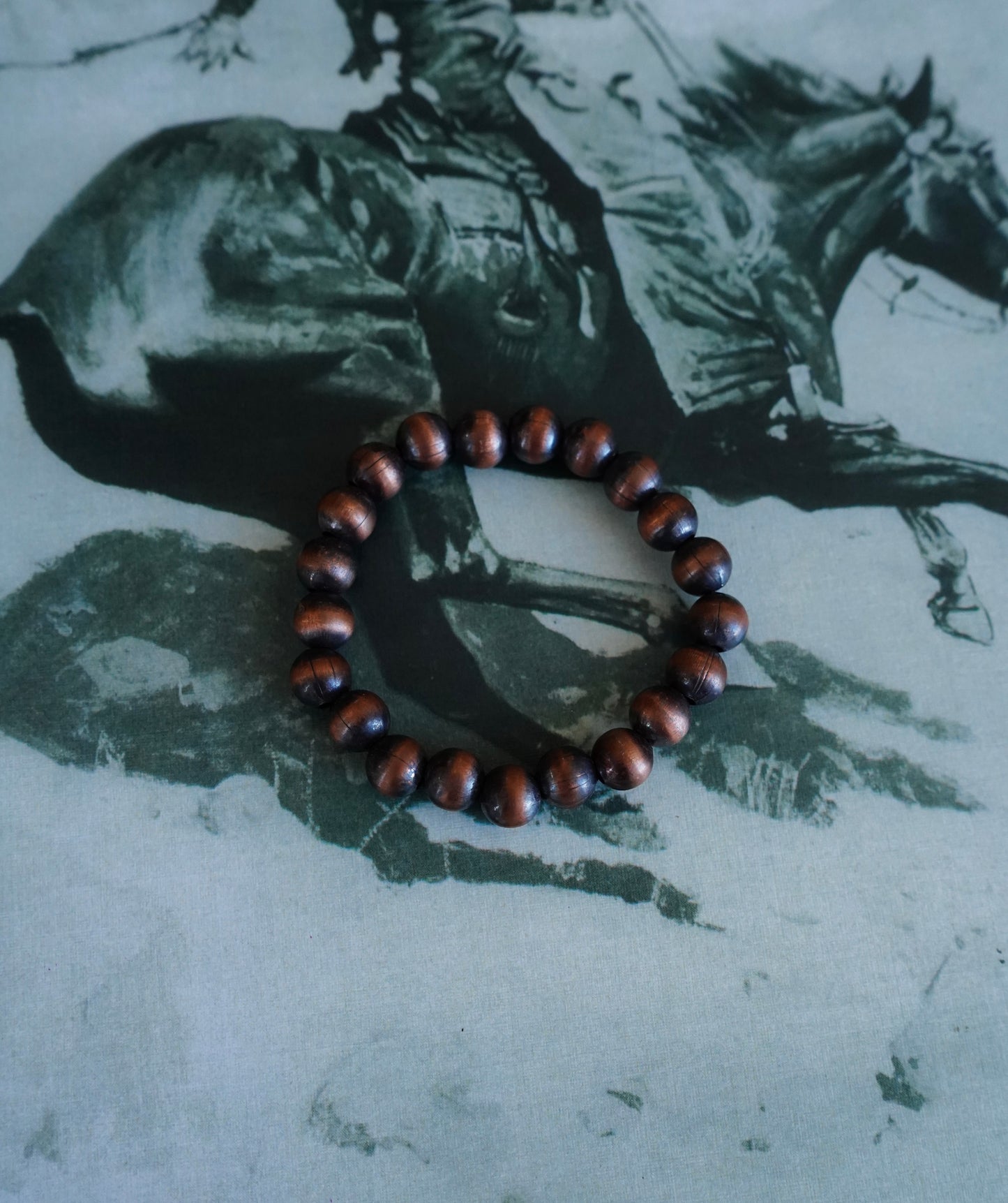 Stretchy Copper Pearl Bracelets