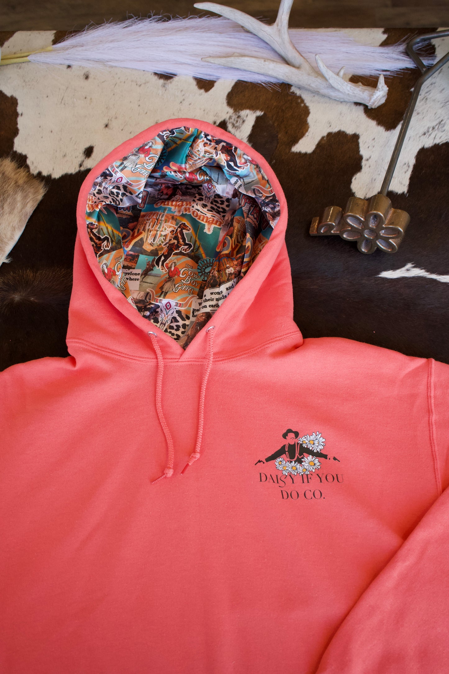 Satin Lined Western Hoodies - DiYDCo ORIGINALS