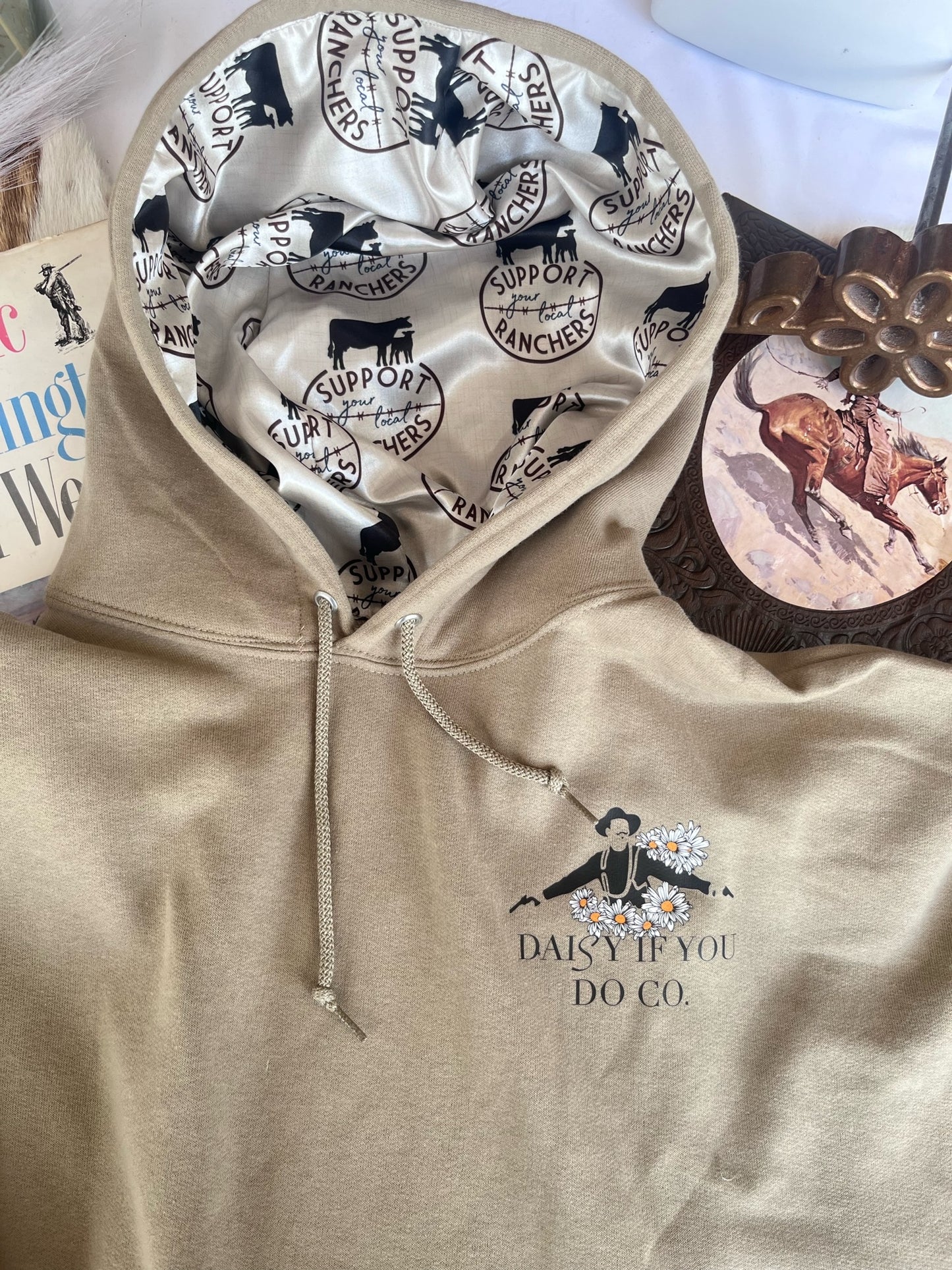 Satin Lined Western Hoodies - DiYDCo ORIGINALS