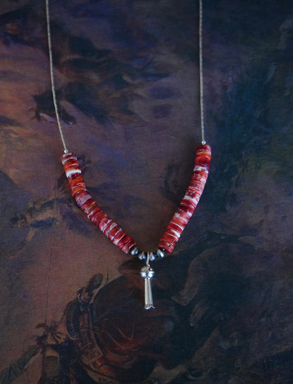 Liquid Silver & Spiny w/ Naja Necklace