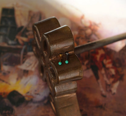 Daisy Exclusive Turquoise Flatbacks