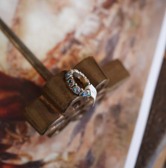 Purple Mojave Infinity Rings