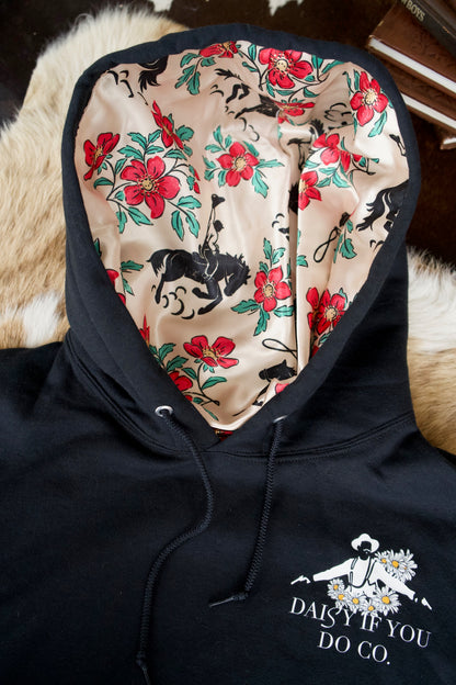 Satin Lined Western Hoodies - DiYDCo ORIGINALS