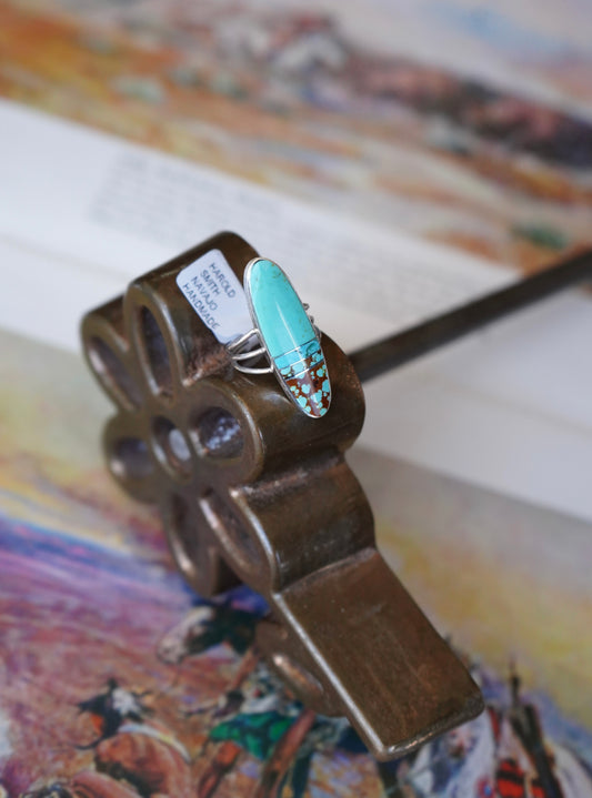 Harold Smith Turquoise Ring - Sz 7