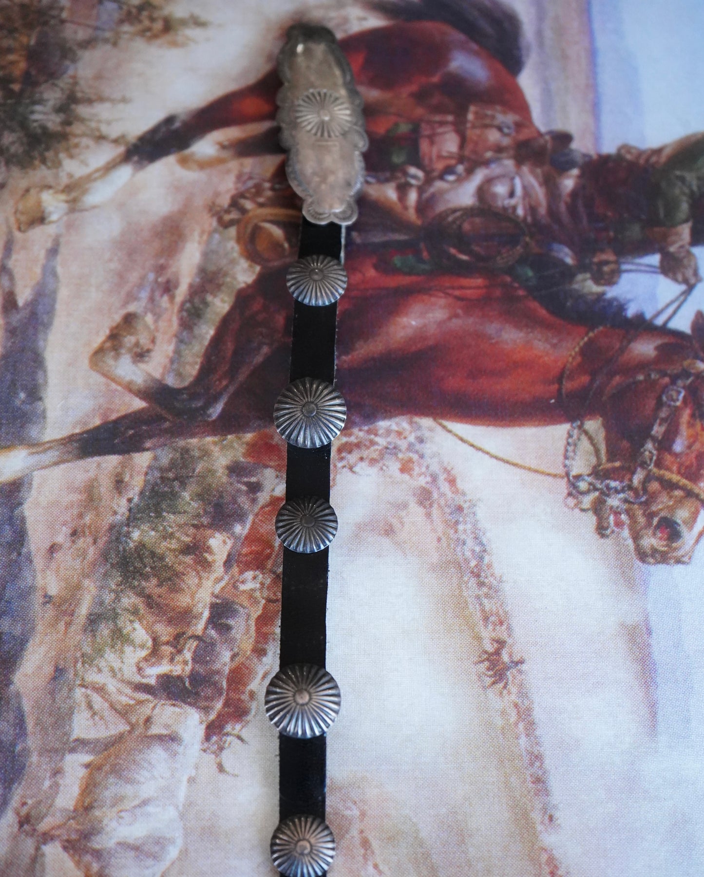 Vintage Concho Belt - 32”
