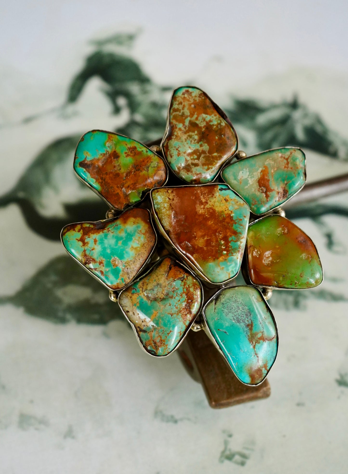 Turquoise Statement Cuff