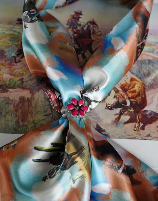 Painted Cowboys Wild Rag