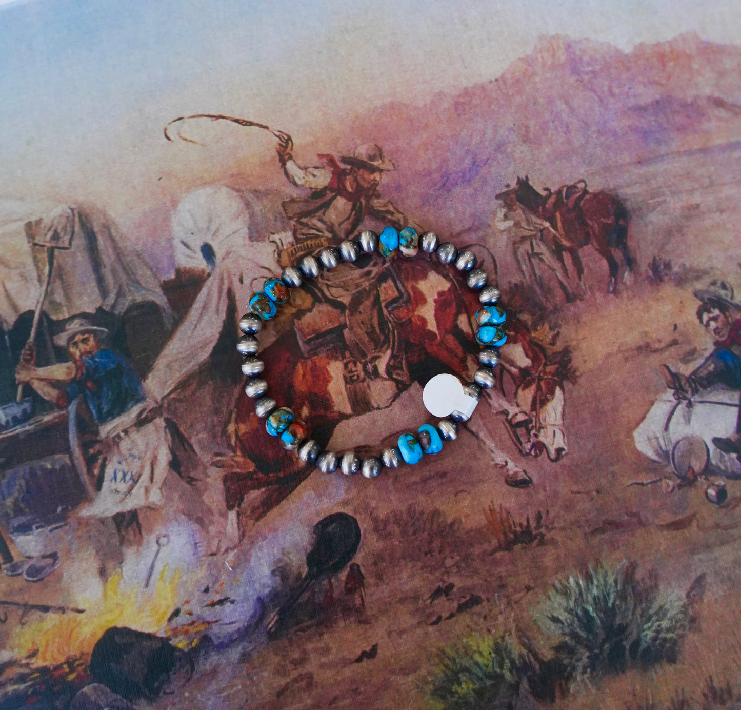 Sterling Silver Pearls Stretchy Bracelets