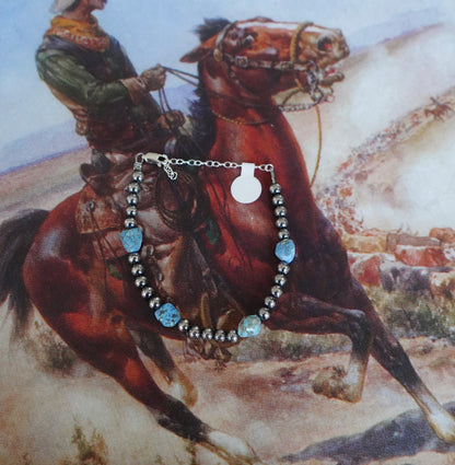 Sterling Silver Pearl Clasp Bracelets