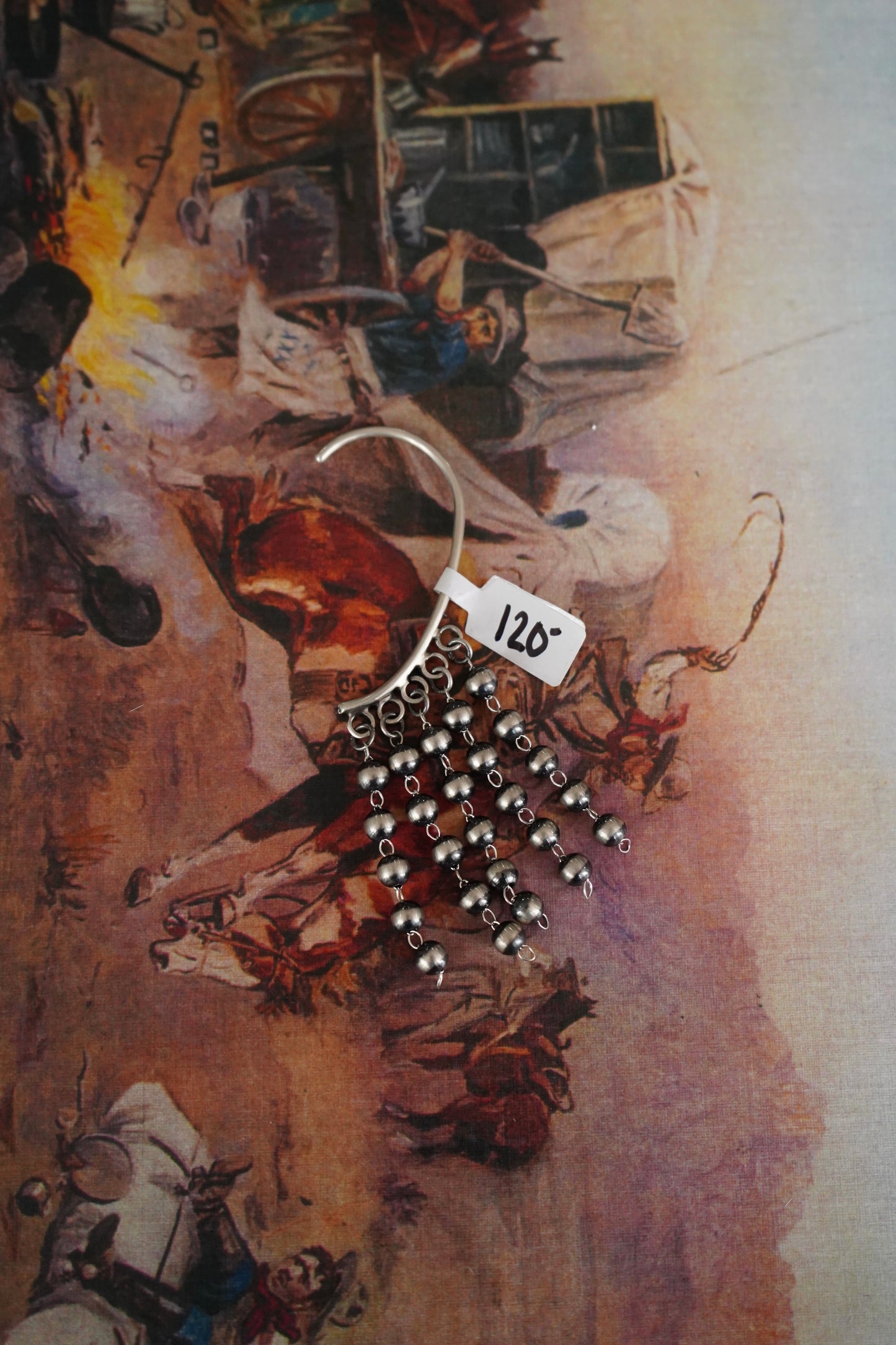 Dangly Pearl Ear Cuff