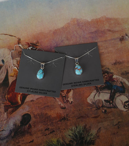 Turquoise Dainty Nugget Necklaces