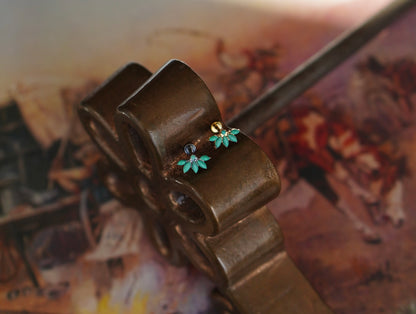 Daisy Exclusive Turquoise Flatbacks