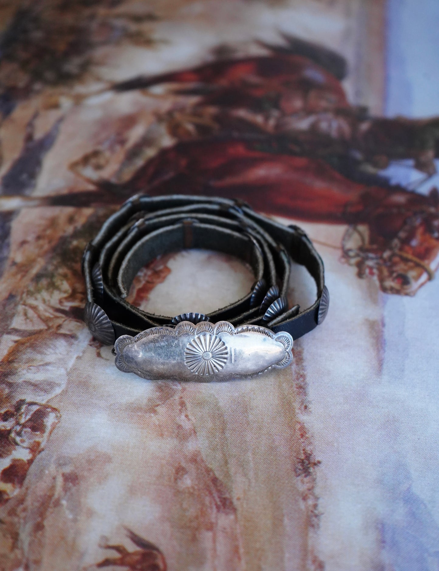 Vintage Concho Belt - 32”