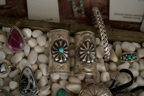 Turquoise Braid Cuff