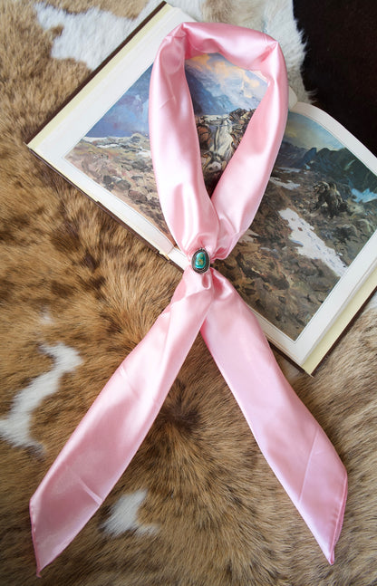 Light Pink Solid Wild Rag