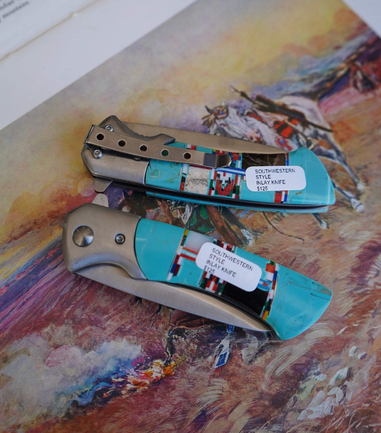 Turquoise Knives
