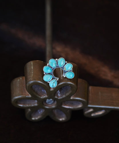 Turquoise Naja Rings - Adj