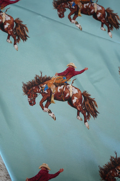 Back When They Bucked Wild Rag
