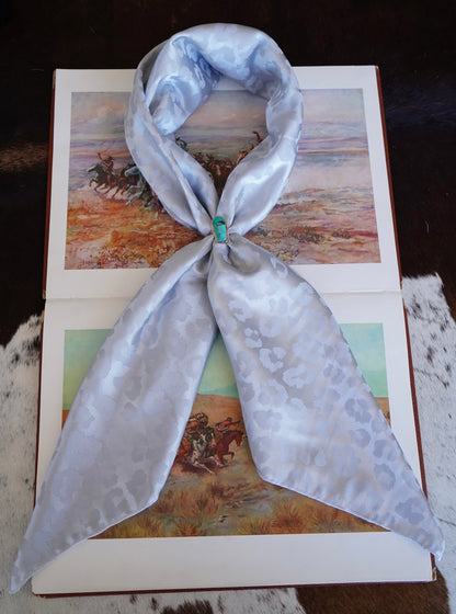 Large Jacquard Cheetah DS Wild Rags