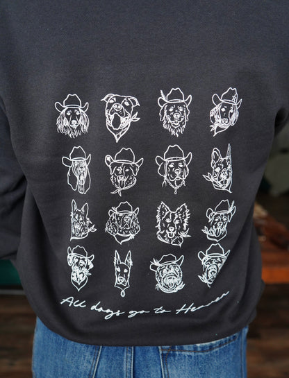 All Dogs - Independent 1/4 Zip Fleece Unisex Pullover Sweatshirt