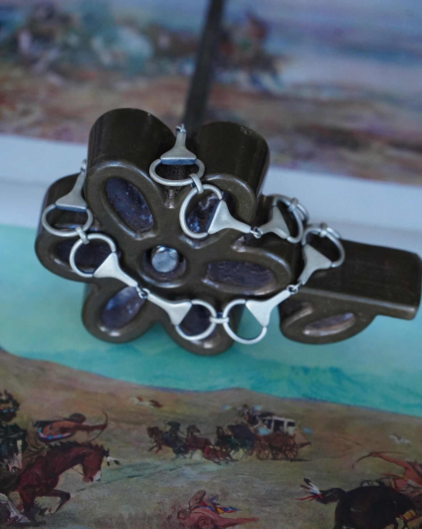 Sterling Silver Snaffle Bit Bracelets