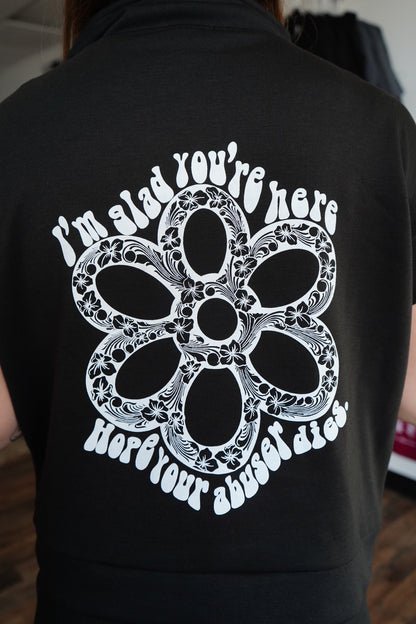 Daisy Hope - Scuba High Neck 1/2 Zip Top & Dolphin Shorts Set