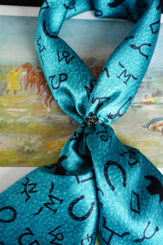 Branded Leather DS Wild Rag