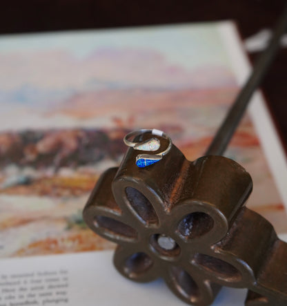 Velda Nastacio 2 Stone Opal Rings - Adj