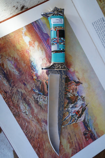 Turquoise Knives
