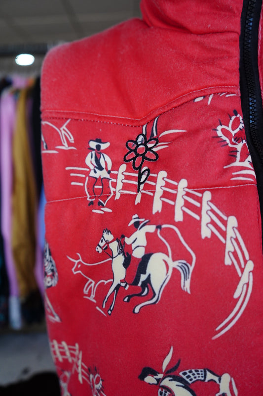 M - Cowboys w/ Daisy Brand Vest