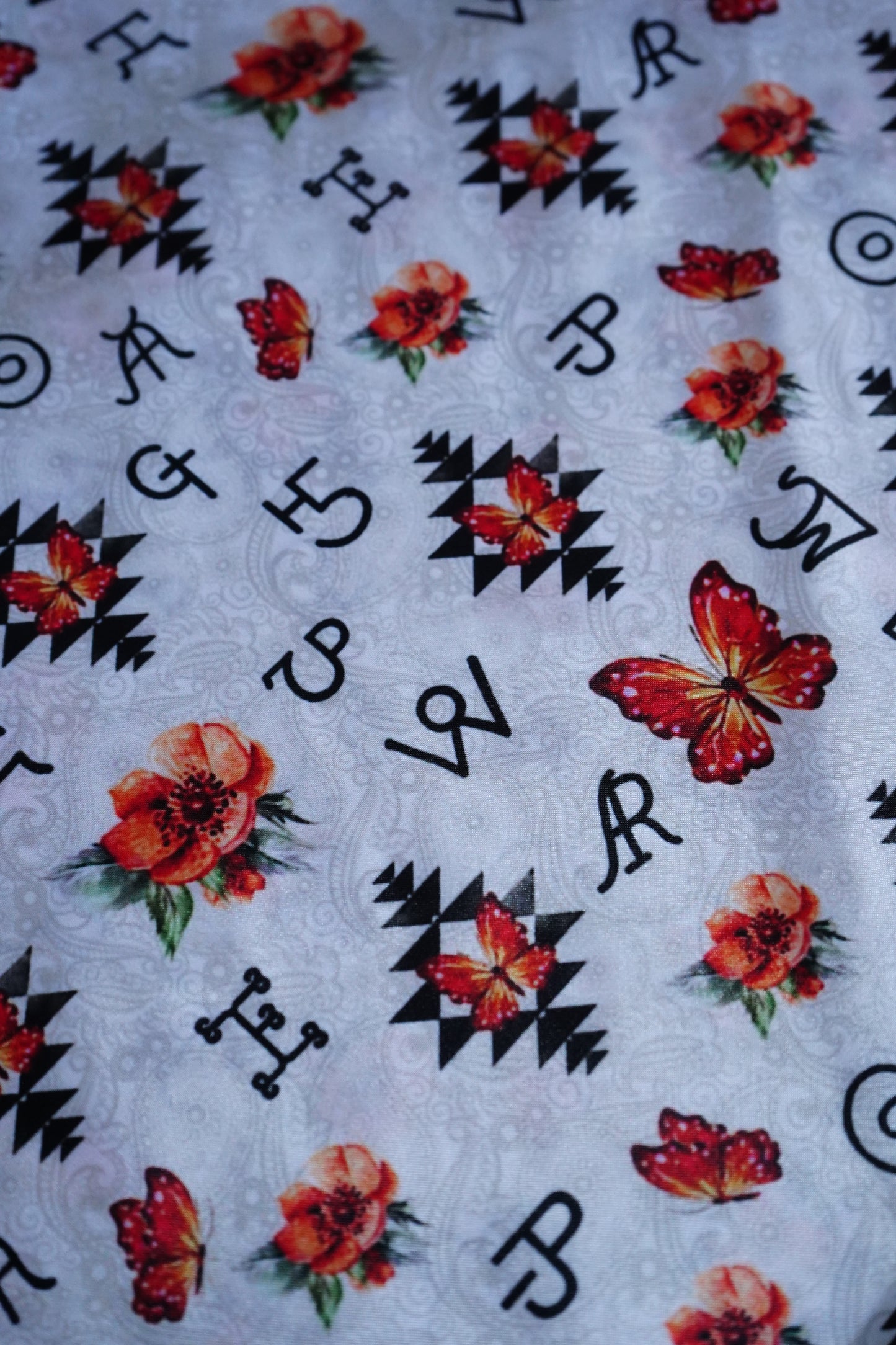 Branded Butterflies Wild Rag