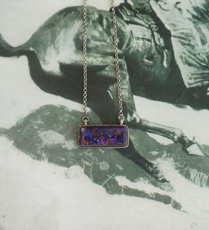 Turquoise Bar Necklaces