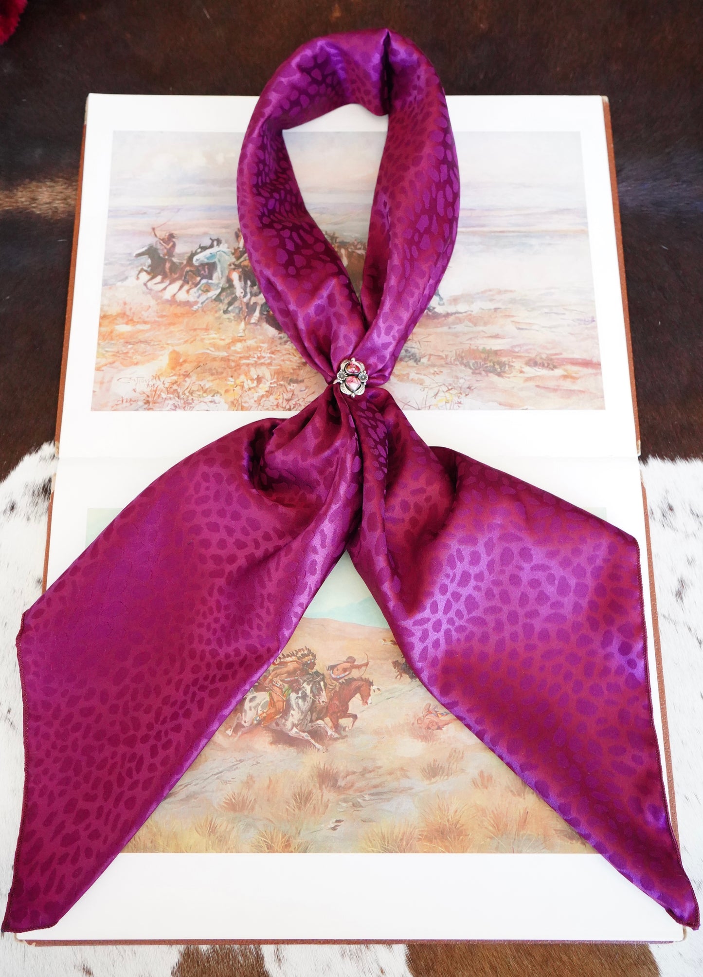 Spotted Jacquard DS Wild Rags