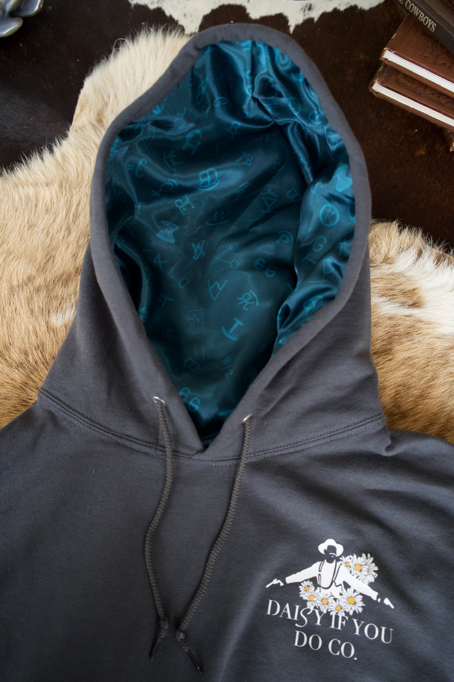 Satin Lined Western Hoodies - DiYDCo ORIGINALS