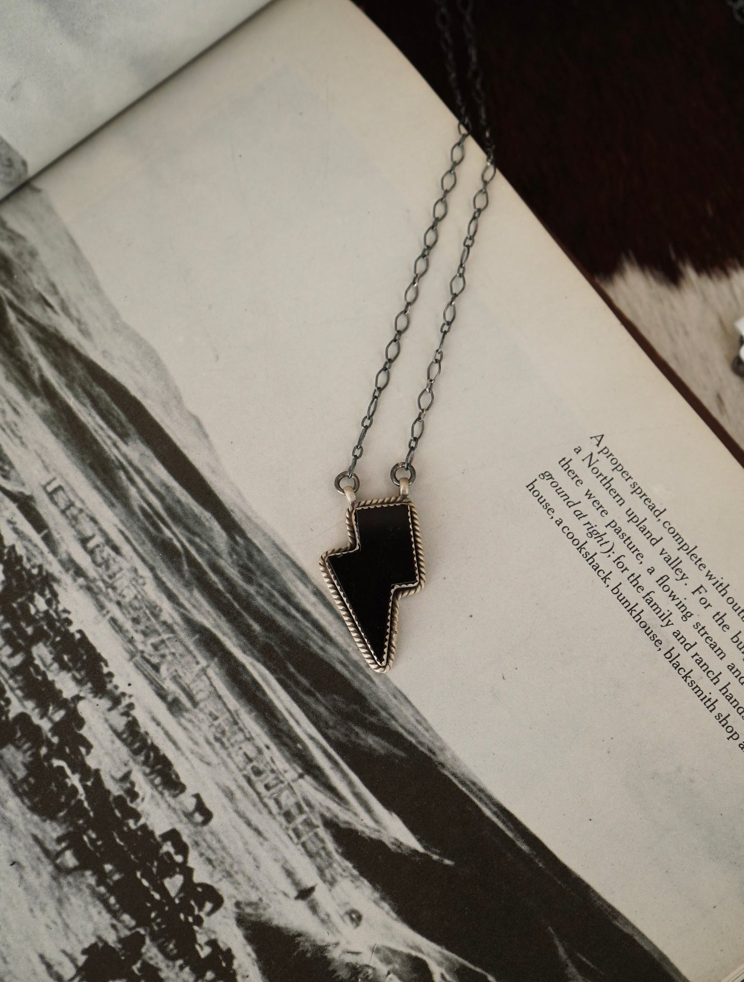 Turquoise Lightening Bolt Necklaces