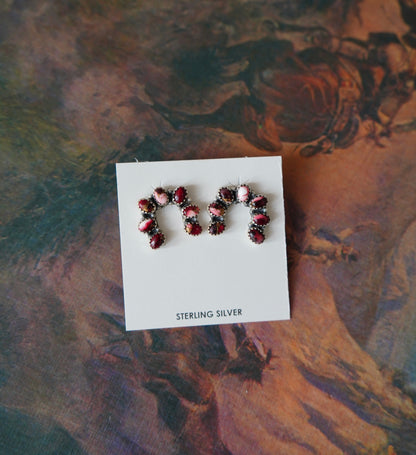 Turquoise Naja Stud Earrings