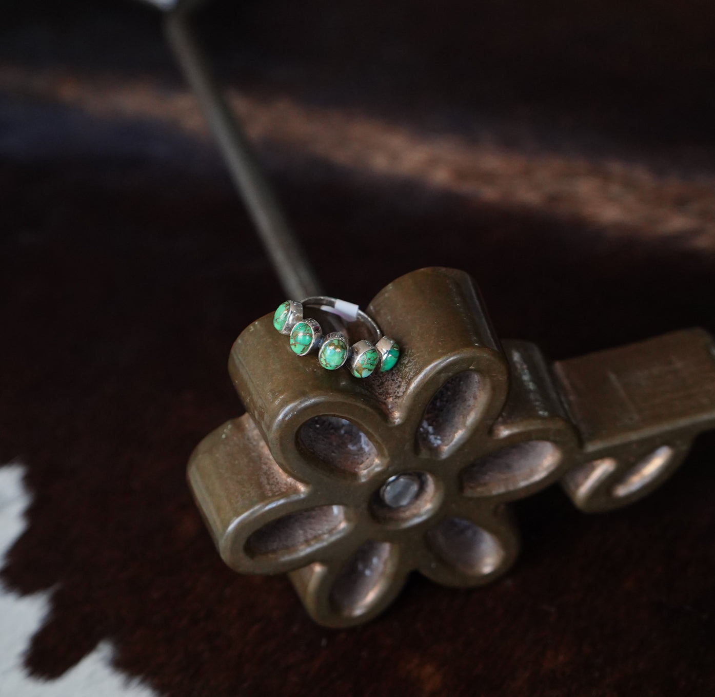 5 Stone Green Dahlia - Sz 7