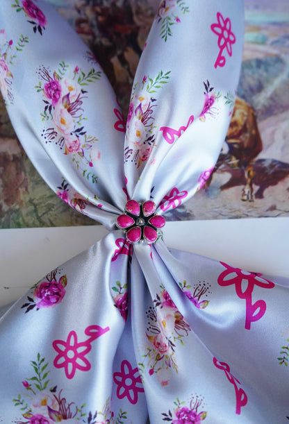 DiYDCo Line - Daisy Branded Floral Wild Rag