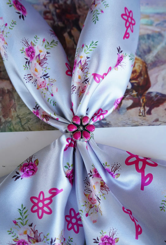 DiYDCo Line - Daisy Branded Floral Wild Rag