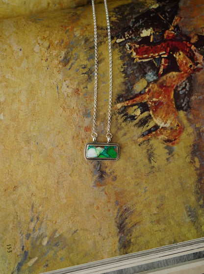 Turquoise Bar Necklaces