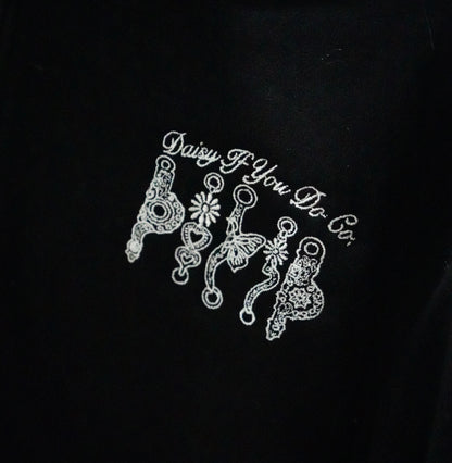 Daisy Spade 1/4 Zip Satin Lined Hooded Pullovers