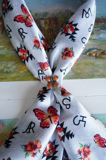 Branded Butterflies Wild Rag