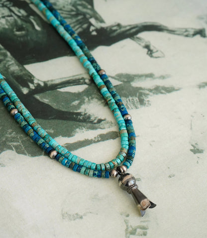 Turquoise Heishi Bead Necklaces