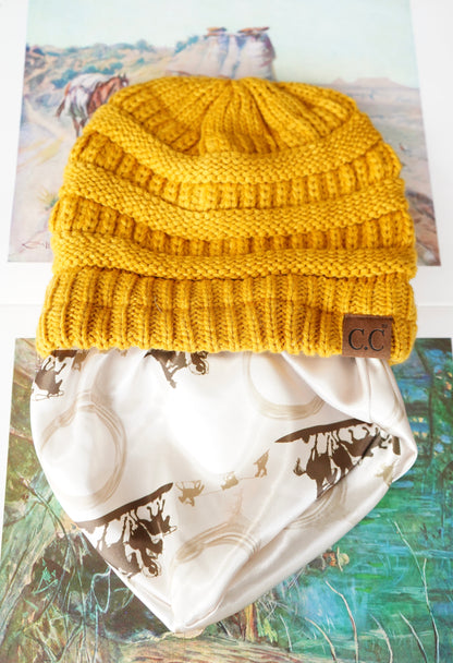 Adult Satin Lined Beanies