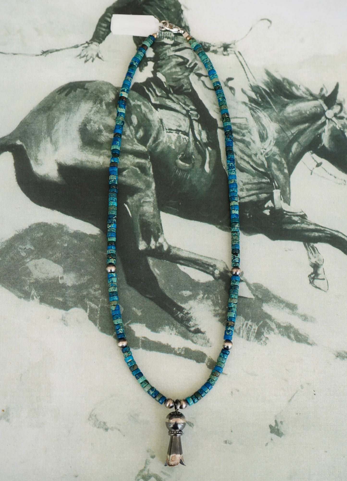 Turquoise Heishi Bead Necklaces