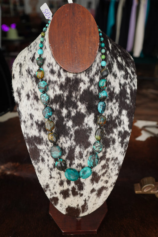 Vintage Multi-Stone Turquoise Necklace