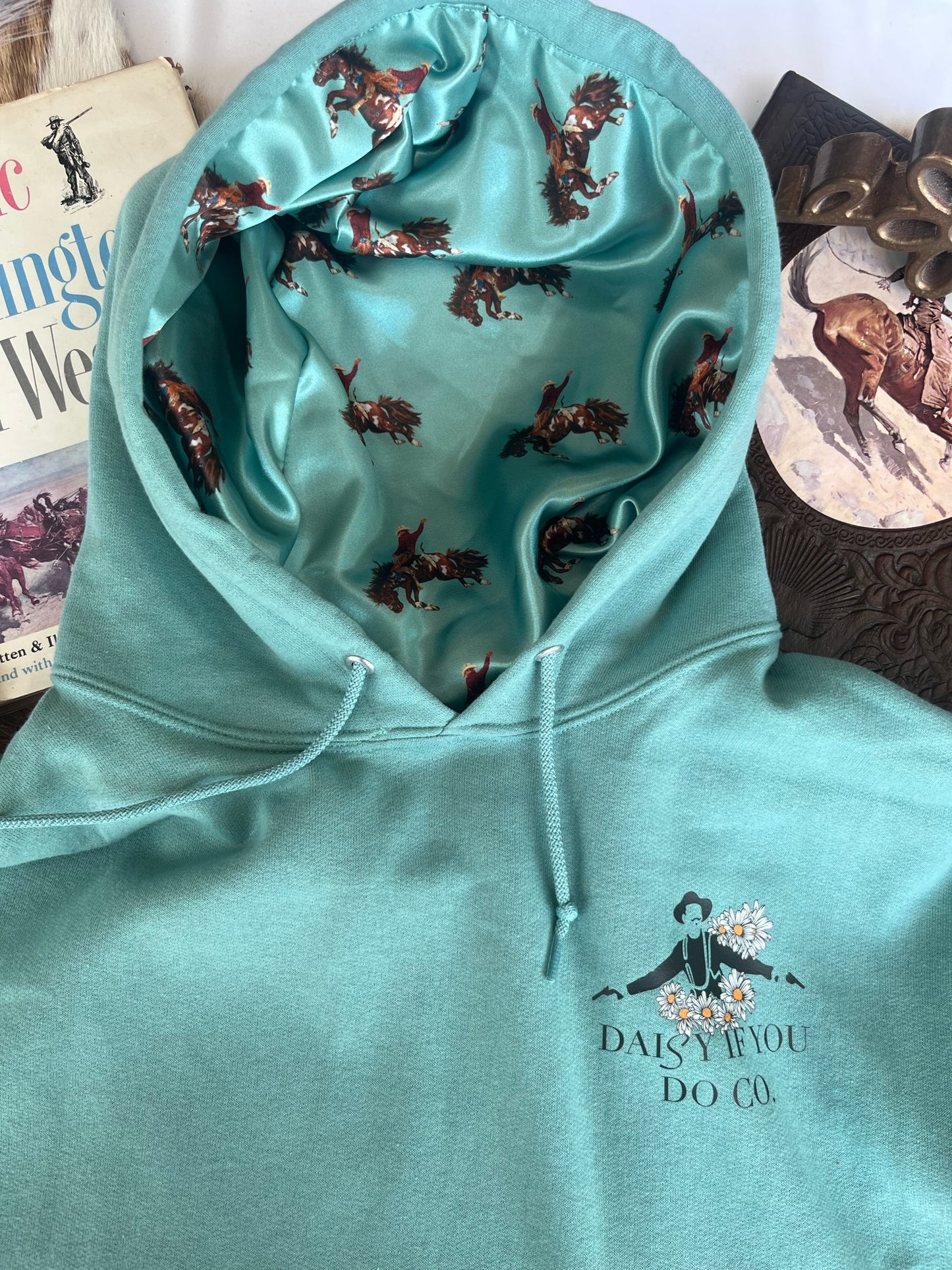 Satin Lined Western Hoodies - DiYDCo ORIGINALS